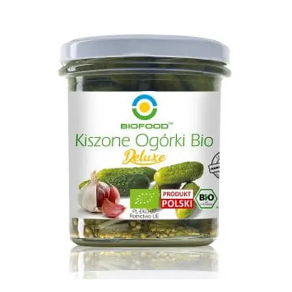 Ogórki Kiszone Deluxe - ekologiczne/BIO - Biofood