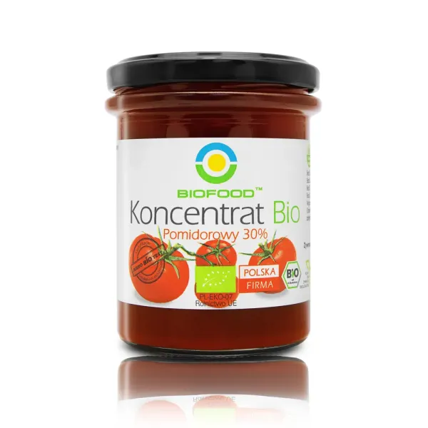 Koncentrat pomidorowy, BIO, ekologiczny, BioFood